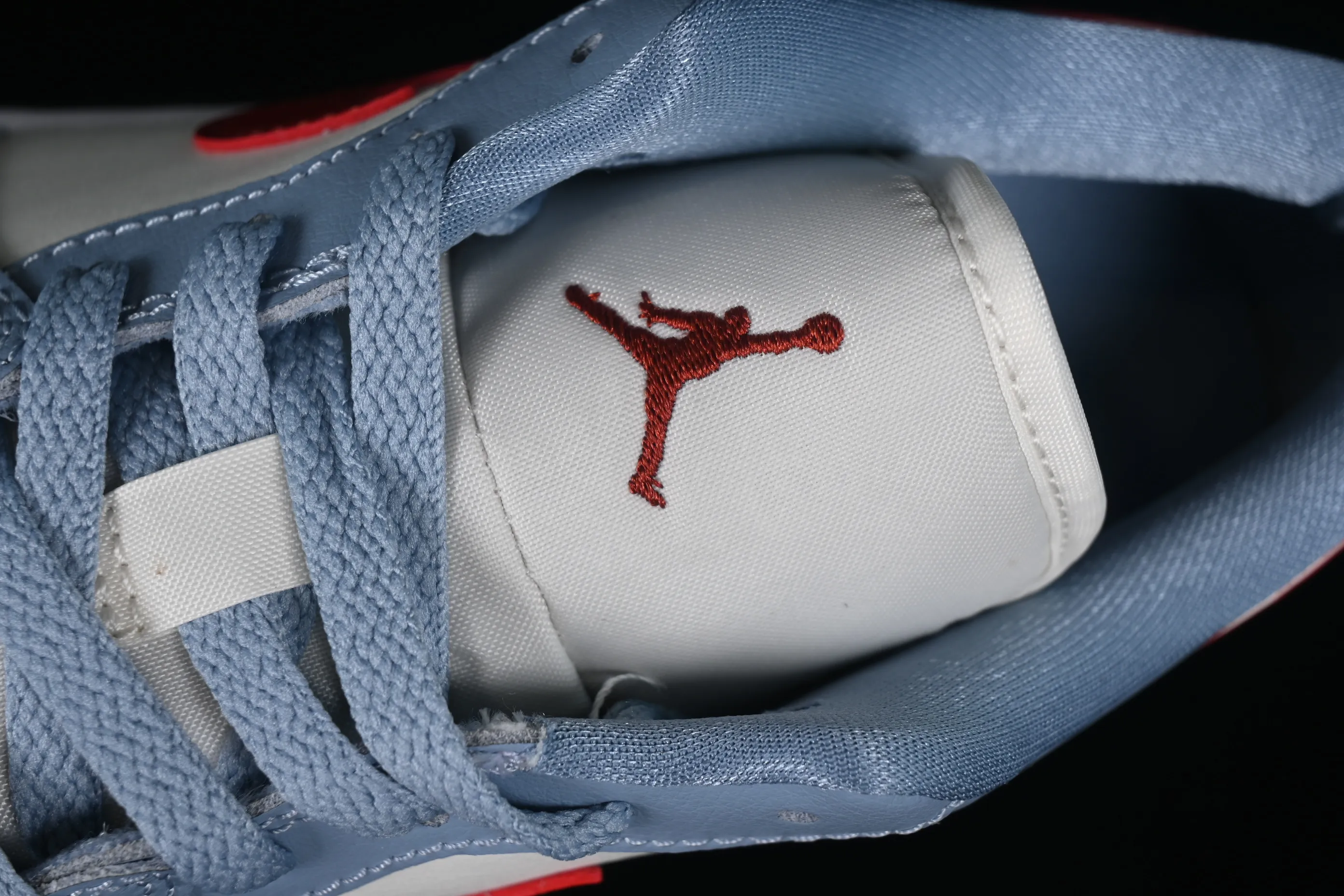 All categories Air Jordan Jordan series basketball shoes Air Jordan 1 Low G version pure original Air Jordan 1 Low AJ1 Joe 1 white blue red toe low-top cultural casual sneakers DC0774-164